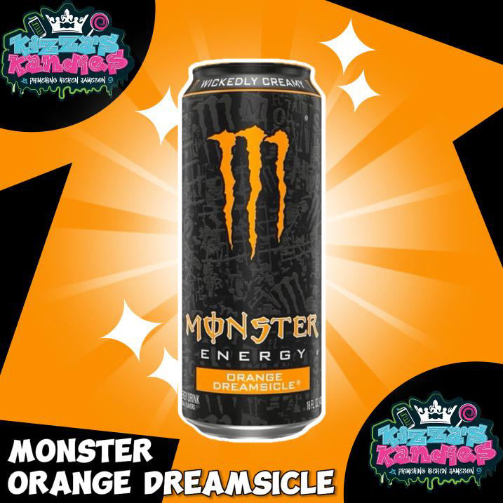 New (USA) Monster Orange Dreamsicle