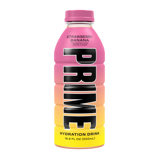 PRIME Strawberry Banana 16.9fl,oz (500ML x 1 bottle)