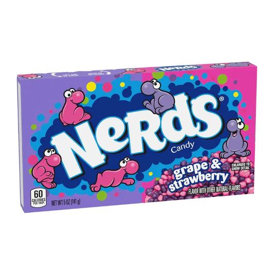 Wonka Nerds - Grape and Strawberry Nerds 142g