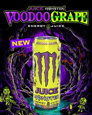 New (USA) Monster voodoo grape