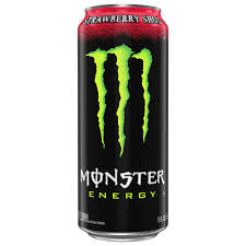 New (USA) Monster original strawberry shot
