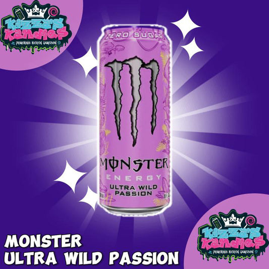 New (USA) Monster ultra wild passionfruit