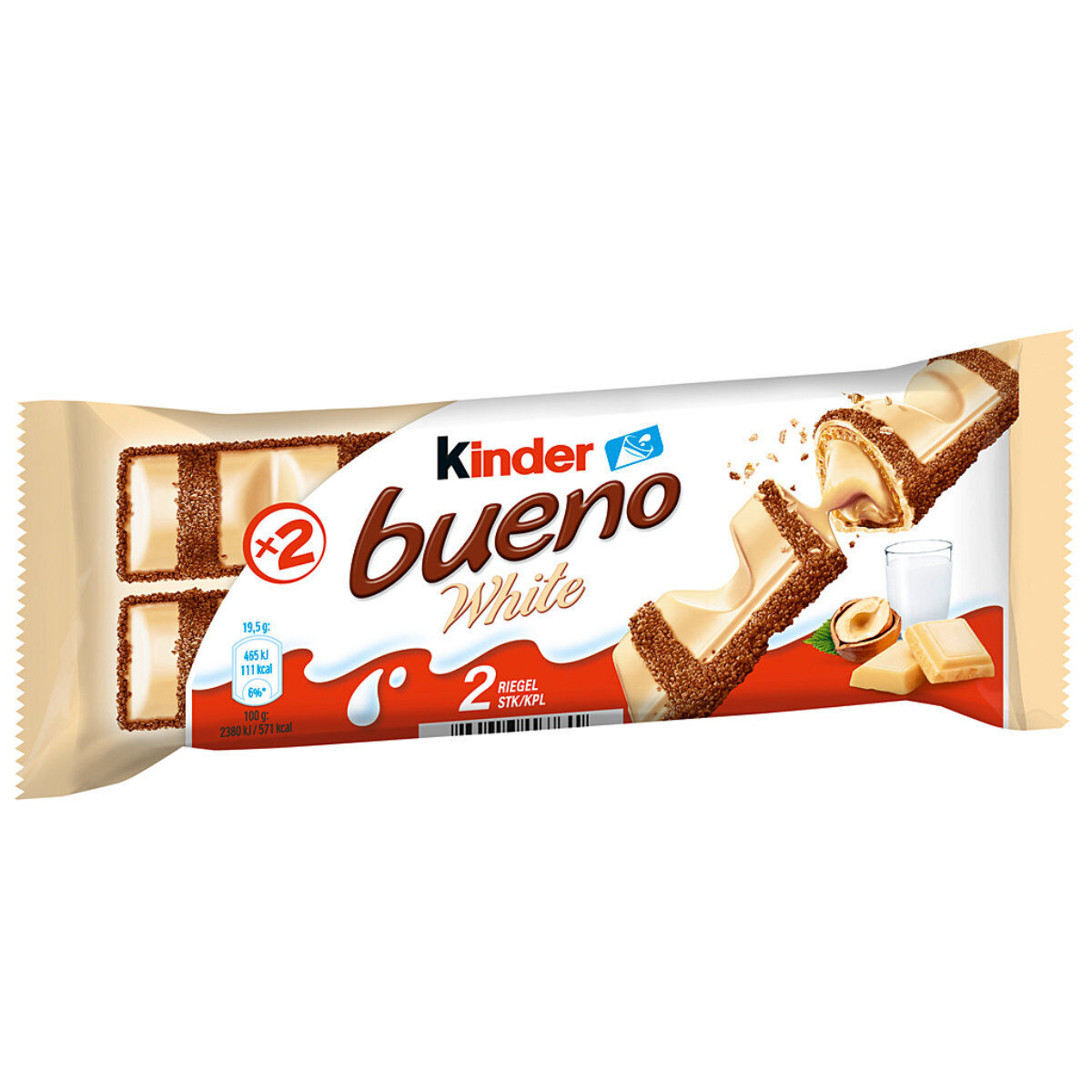 Kinder Bueno White Chocolate 43g Bar